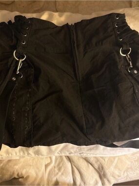 Killstar Black Gothic Mini Skirt